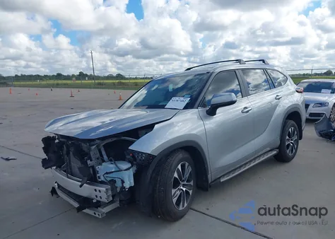 2024 Toyota Highlander Hybrid Xle из США, поврежденный, VIN 5TDKARAH3RS538121